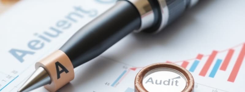 Audit Practice II: Materiality and Risk