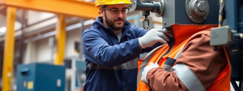 Machine Safety and Lifting Guidelines