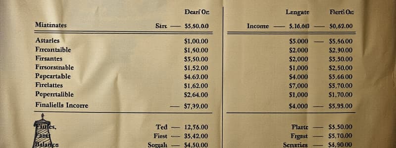 Financial Statements in Corporate Accounting