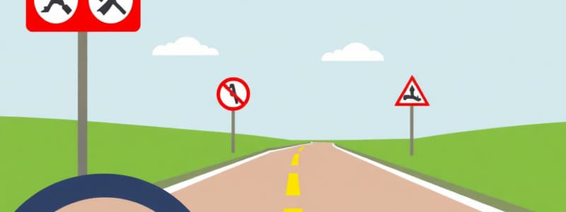 Driving Regulations Quiz