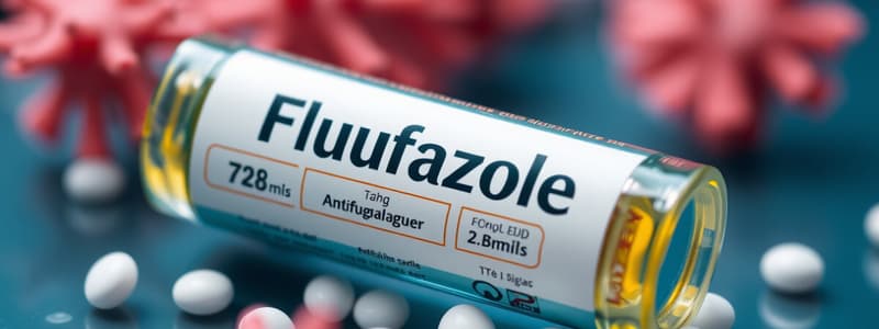 Pharmacology of Fluconazole (Diflucan)