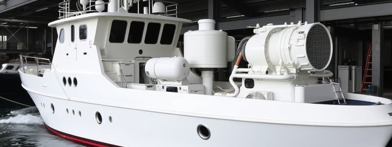 Vessel Terminology and Engine Types Quiz