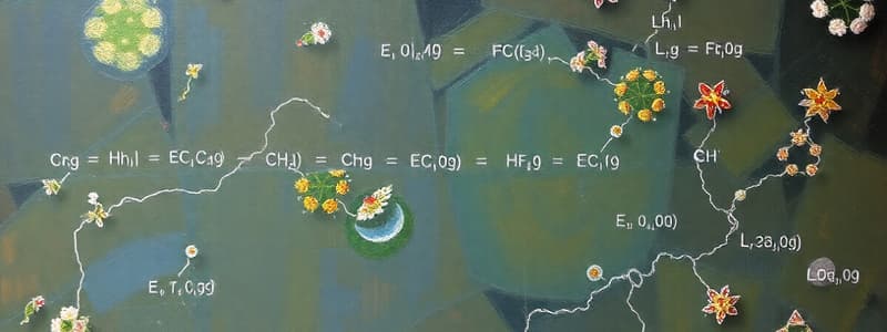 Chemical Equations and Balancing