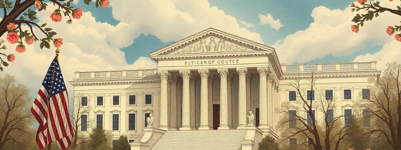 US Government Quiz - Presidency and Supreme Court