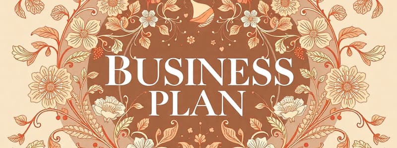 Business Names, Logos, and Plans