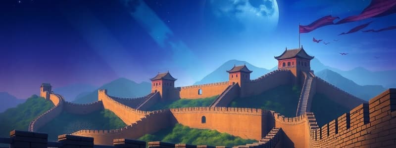 Great Wall of China: History and Purpose