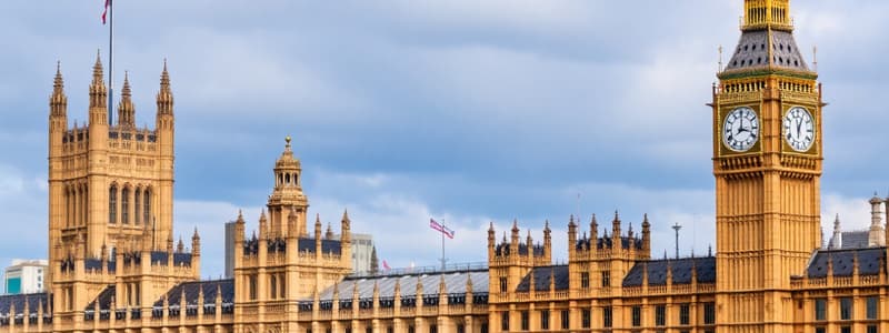 Palace of Westminster: History and Overview