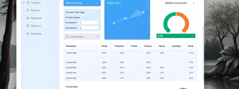 Tally Software User Interface Customization