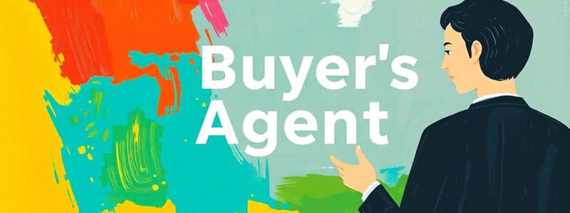 Buyer's Agent Duties and Responsibilities