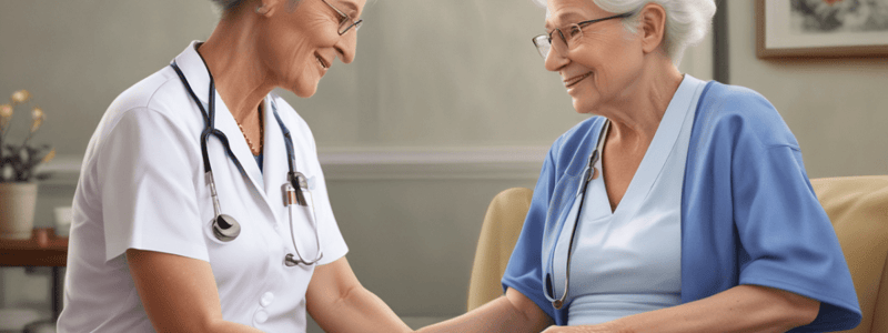 Promoting Healthy Aging: Gerontological Nursing Assessment