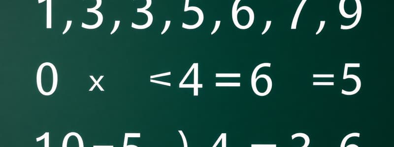 Arithmetic Operators and Number Types