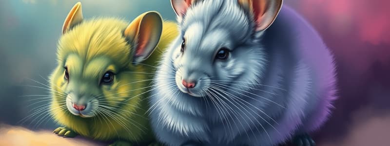 Chinchilla Colors Overview Quiz