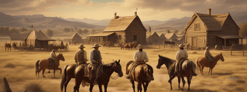 Westward Expansion in the US