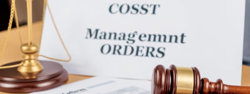 Unit 6 - Case and Costs Management