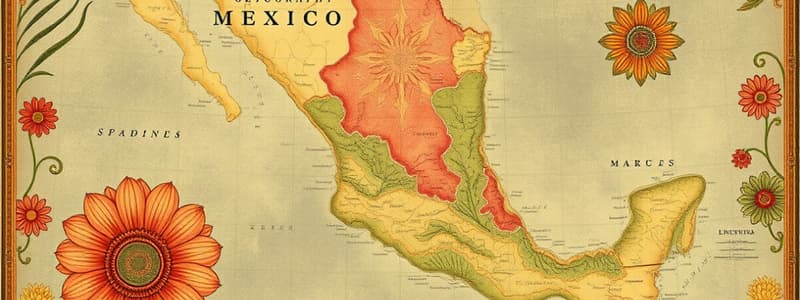 Características Geográficas y Población del Norte de México