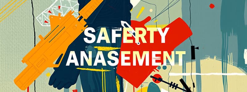 Safety Definitions Quiz