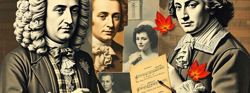 Baroque Composers and Music Forms Quiz