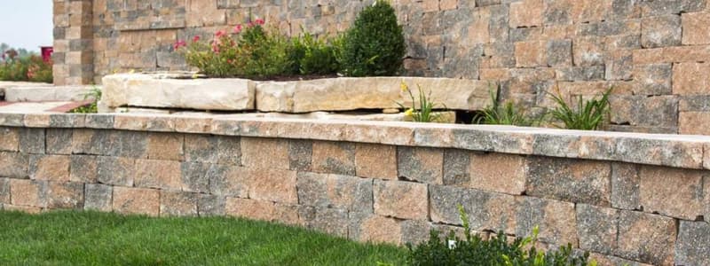 Building Retaining Wall with Interlocking Concrete Blocks Quiz