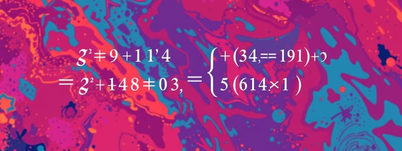 Algebra Class: Variables and Expressions