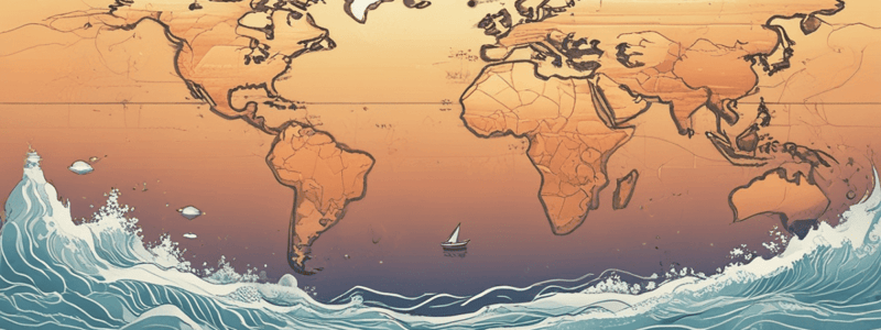 Specific Heat Capacity Differences Between Ocean and Land