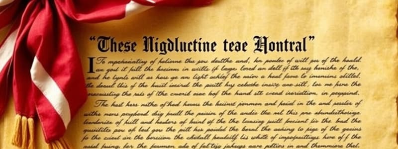 Declaration of Independence Overview