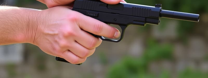 CA FSC Study Guide: Firearm Safety Rules