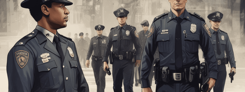 Leadership and Management in Police Departments