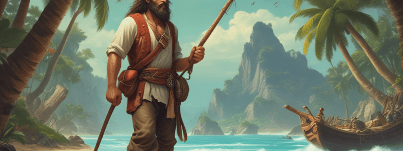 Robinson Crusoe Chapter 7: Friday and I