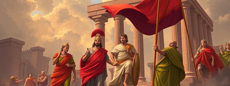 The First Triumvirate in Ancient Rome