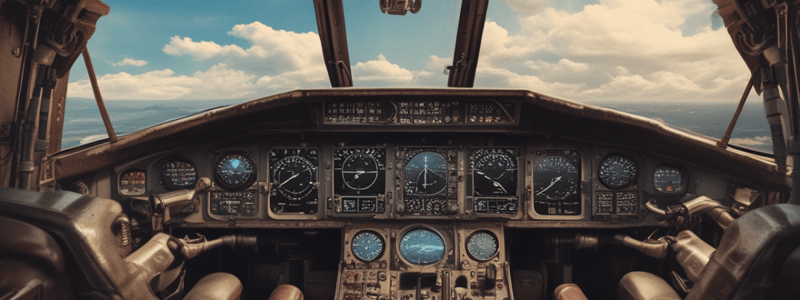 Primary Flight Displays (PFDs) in Aviation