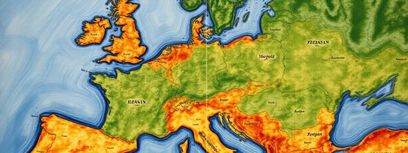 Geography of Europe Quiz