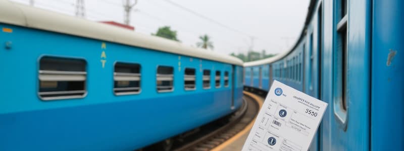 Indian Railway Establishment Code - Chapter 16