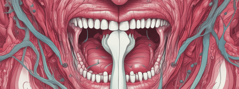 Oral Physiology and Taste