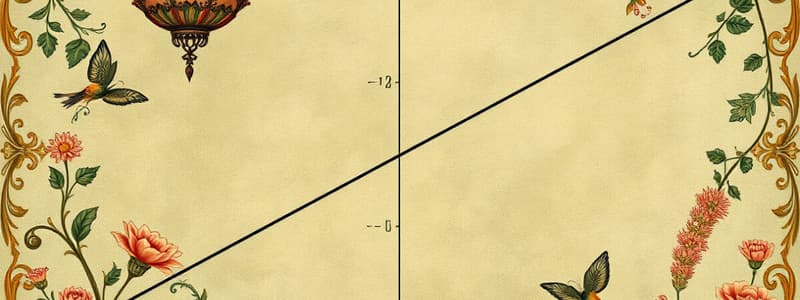 Linear Equations: Slope and Intercepts