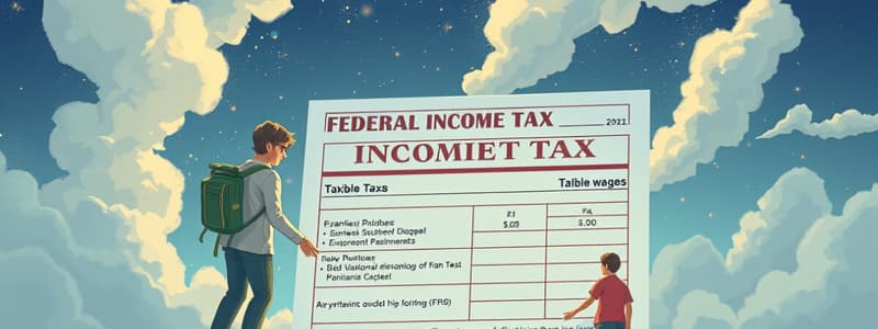 Finance Chapter 2: Net Income Flashcards