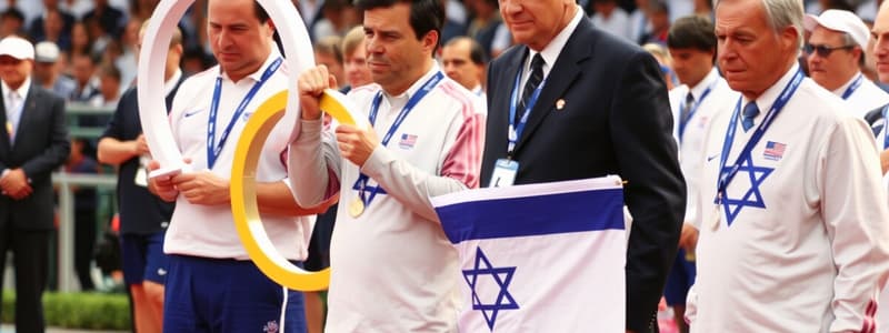 Olympics and Israeli Athletes' Commemoration