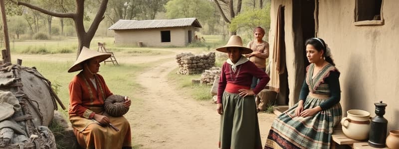 Rural Life in 19th Century Mexico