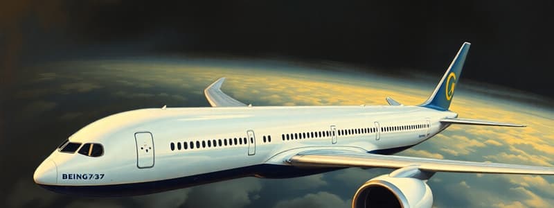 Boeing 787 Dreamliner Strategy and Operations Quiz