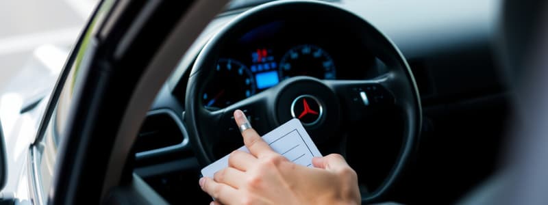 North Carolina DMV Driver's License Test Study Guide