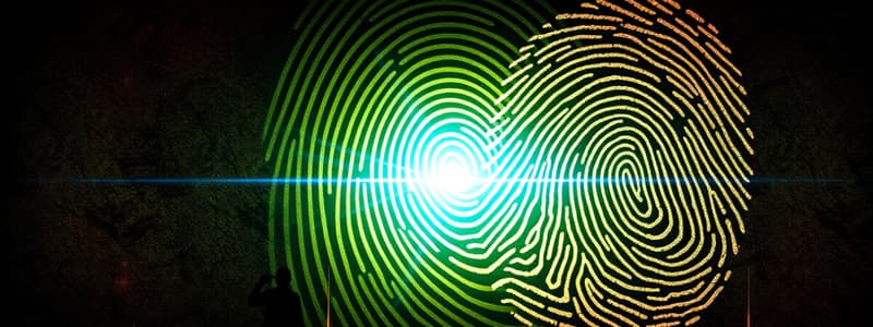 Fingerprint History Quiz