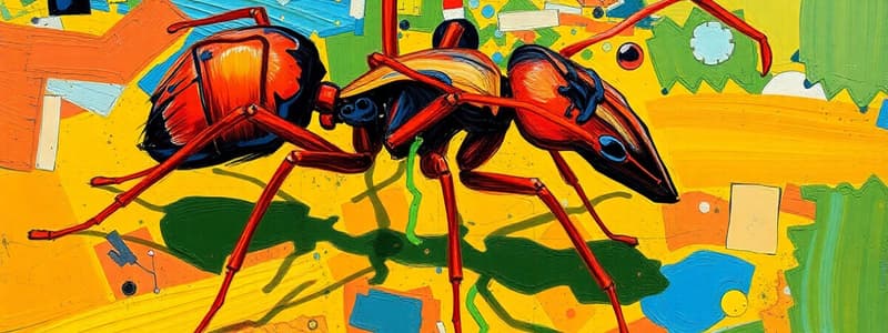 Florida Carpenter Ants Behavior Study