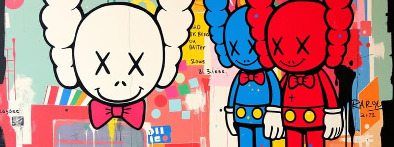 Contemporary Art: KAWS and Banksy