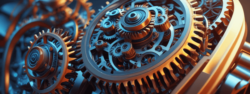 Calculating Compound Gears Quiz