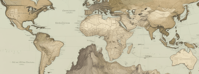 Physical and Human Characteristics in Geography