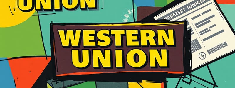 Western Unión: Procedimientos y Documentos