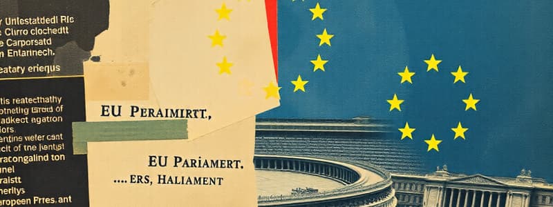 02EU Parliament: Historical Changes and Functions