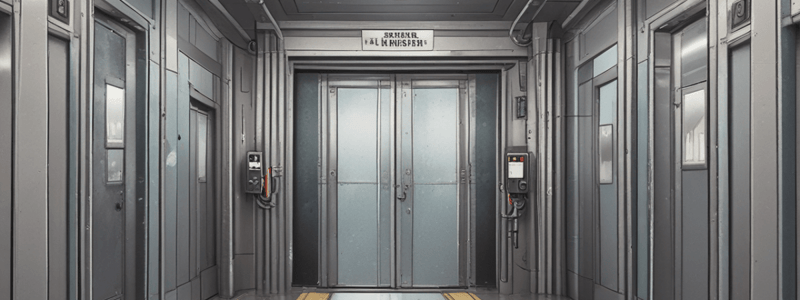 Rescuing Using Manual Operation in Hydraulic Elevators