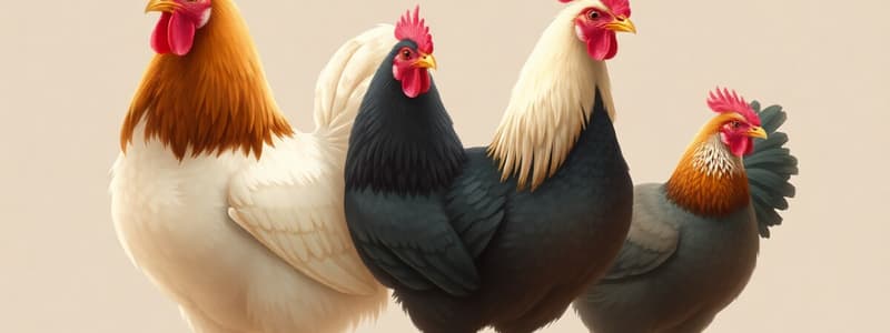 Especies y Razas de Gallinas