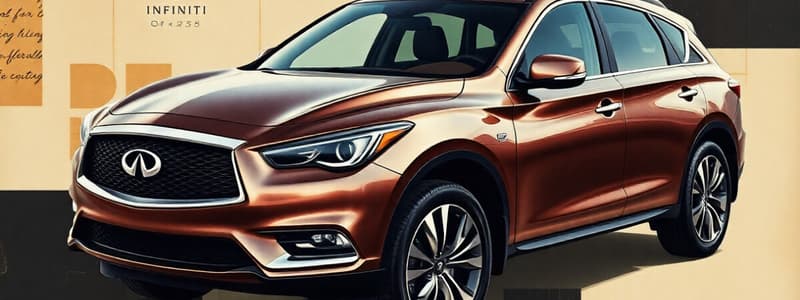 INFINITI QX55 Overview