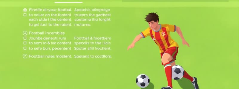 Football Basics: Rules and Gameplay